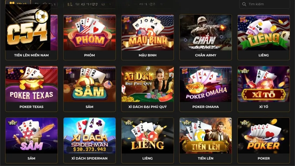 Hướng dẫn chơi game nhanh C54 chuẩn chỉ